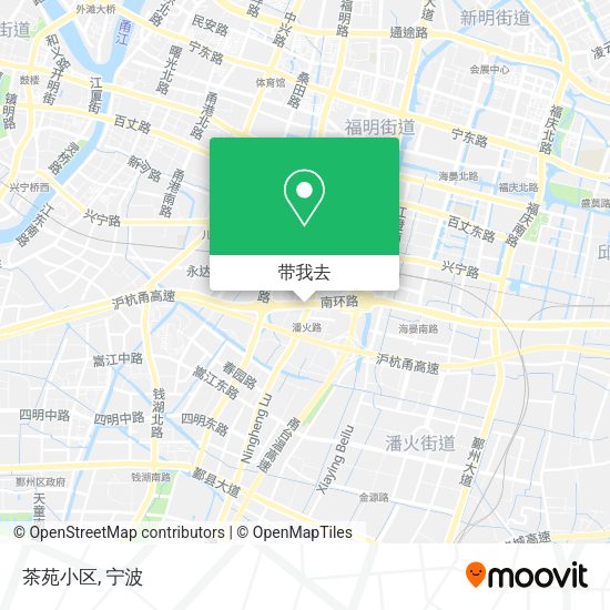 茶苑小区地图