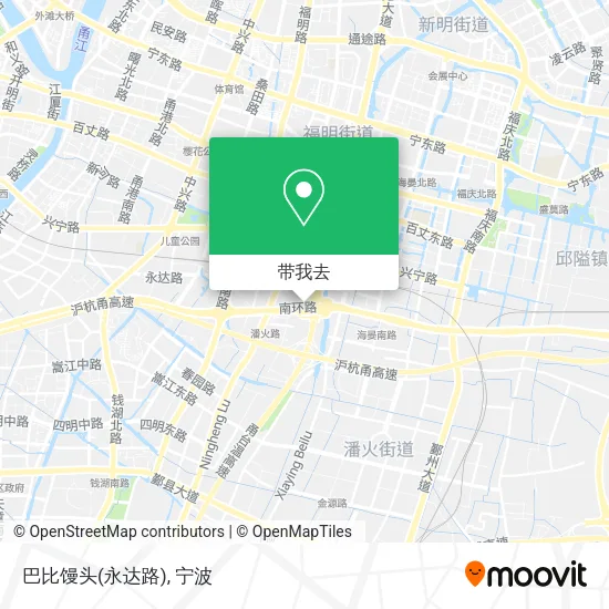 巴比馒头(永达路)地图