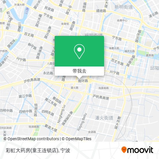 彩虹大药房(童王连锁店)地图