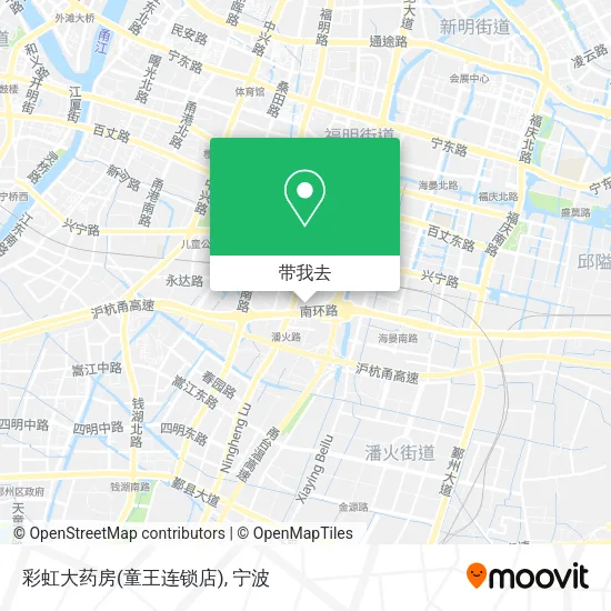 彩虹大药房(童王连锁店)地图