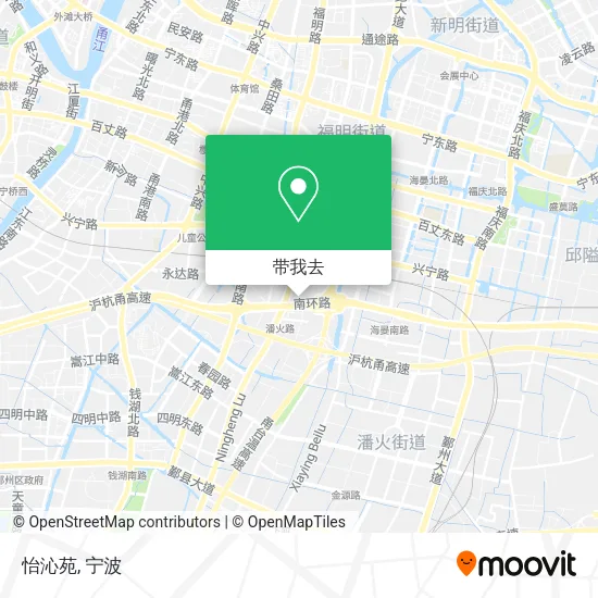 怡沁苑地图
