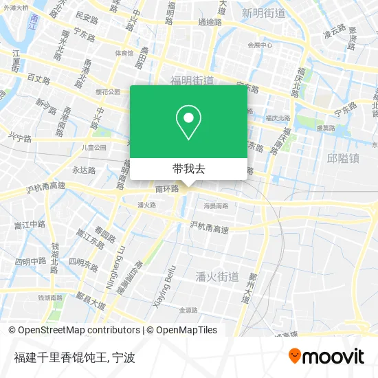 福建千里香馄饨王地图