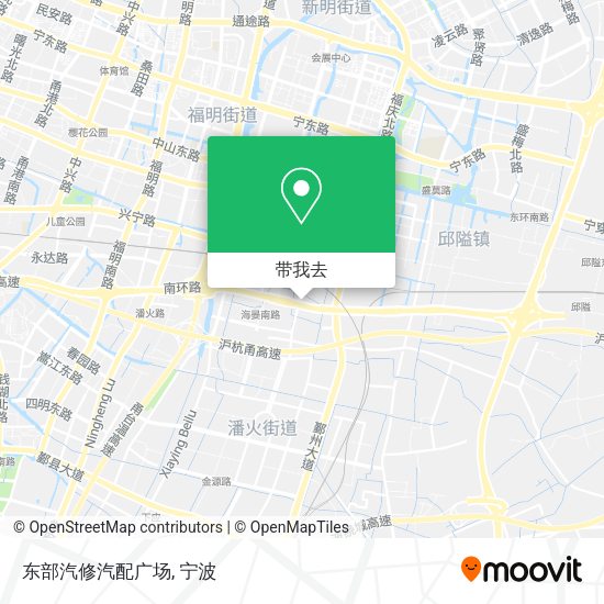 东部汽修汽配广场地图