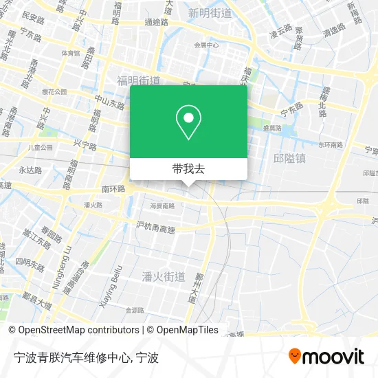 宁波青朕汽车维修中心地图