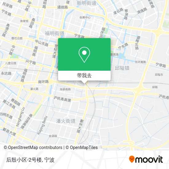 后殷小区-2号楼地图