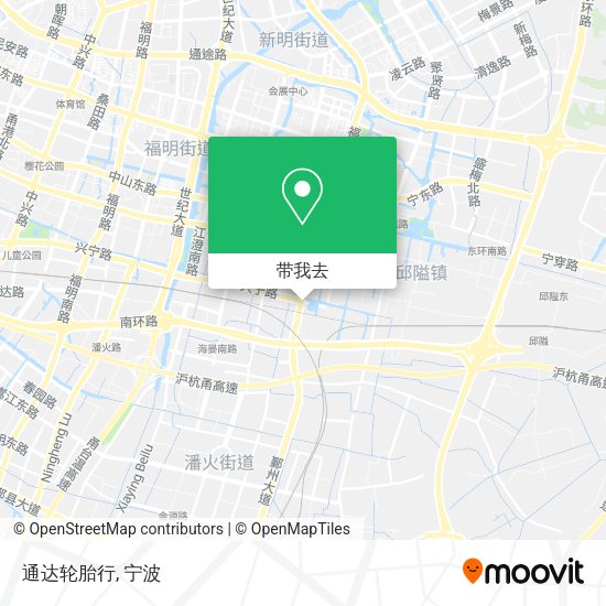 通达轮胎行地图