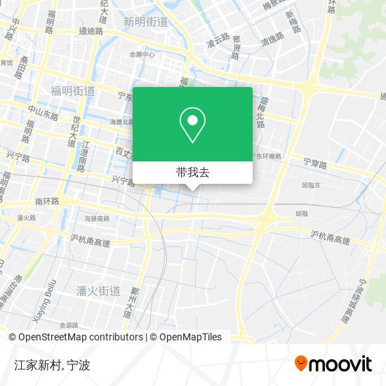 江家新村地图