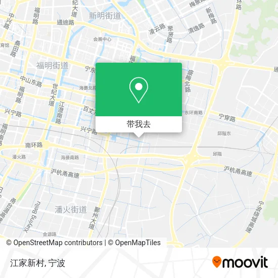 江家新村地图