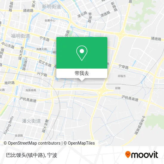 巴比馒头(镇中路)地图
