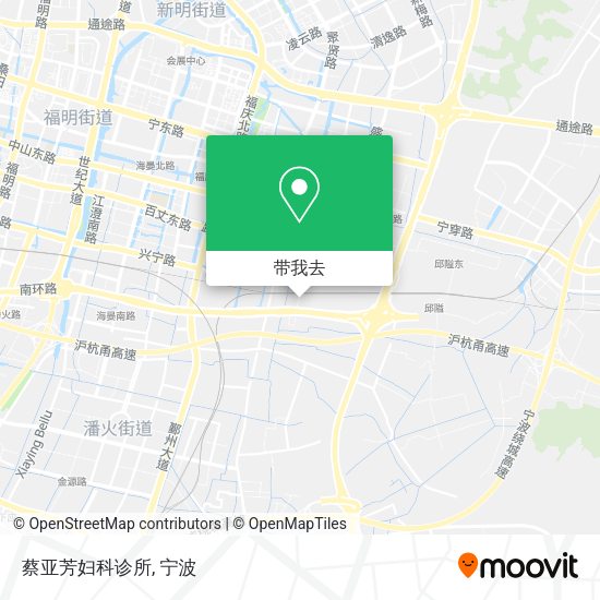 蔡亚芳妇科诊所地图