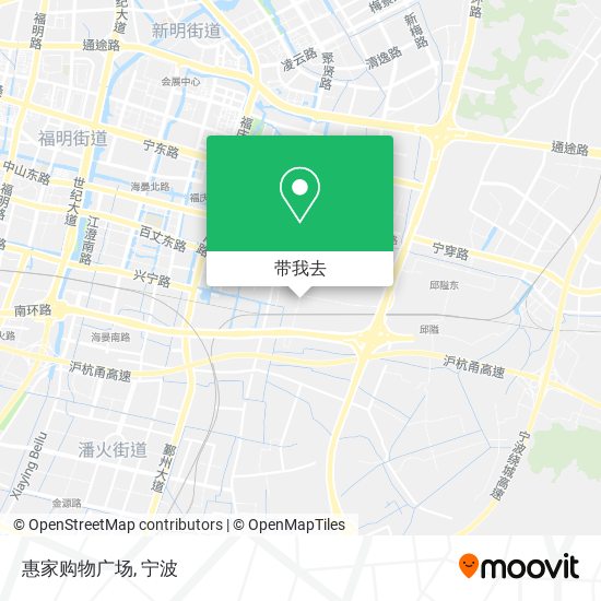 惠家购物广场地图