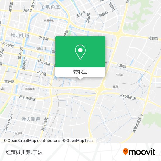 红辣椒川菜地图