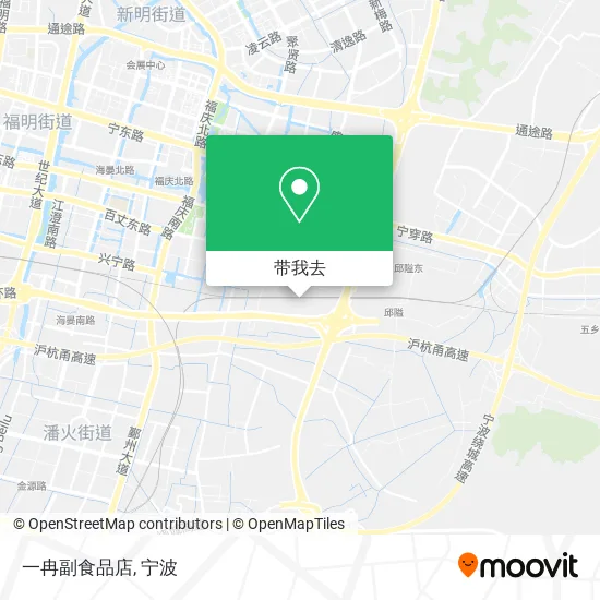 一冉副食品店地图