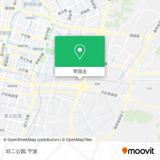 邱二公园地图