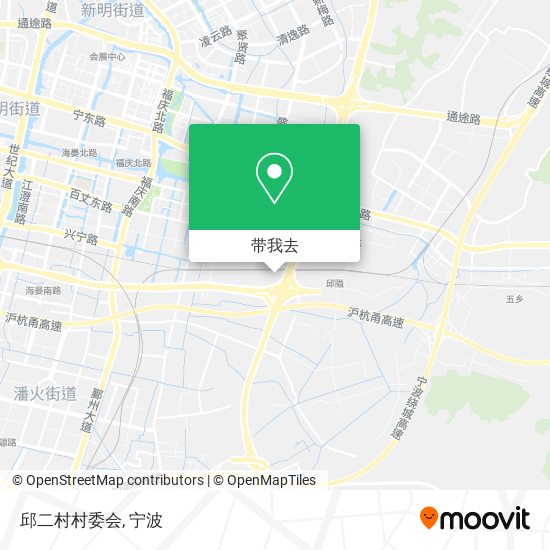 邱二村村委会地图