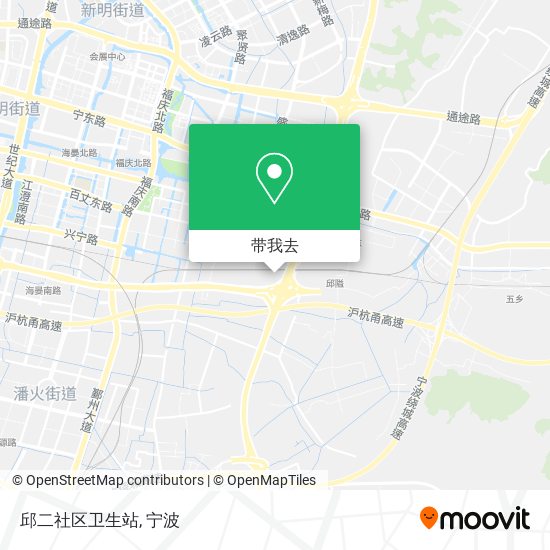 邱二社区卫生站地图