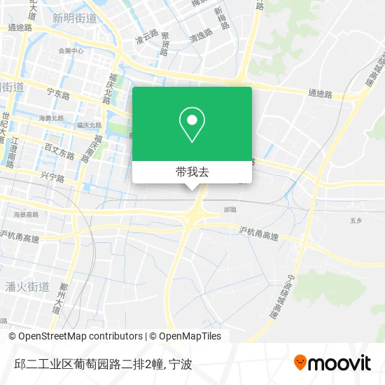 邱二工业区葡萄园路二排2幢地图