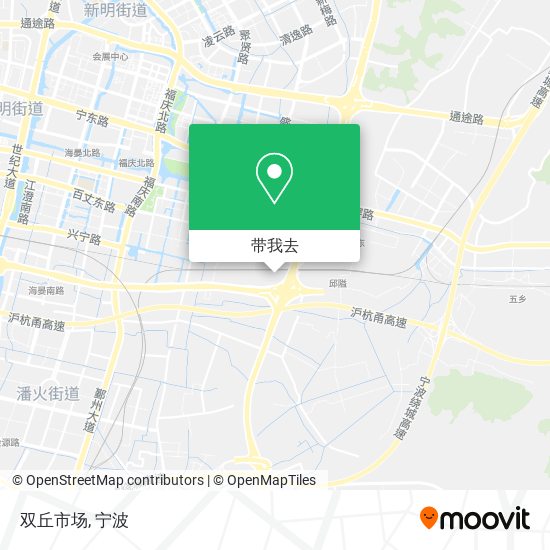 双丘市场地图