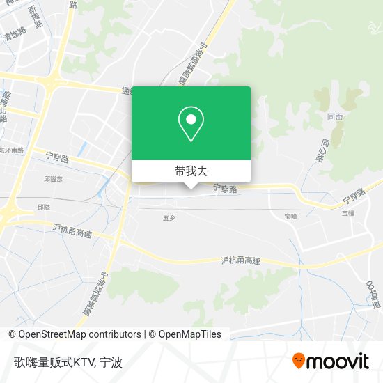 歌嗨量贩式KTV地图