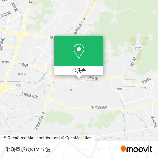 歌嗨量贩式KTV地图