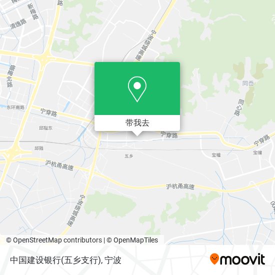 中国建设银行(五乡支行)地图