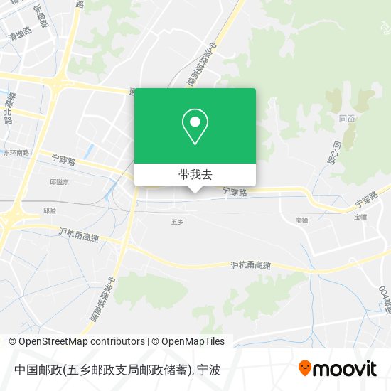 中国邮政(五乡邮政支局邮政储蓄)地图