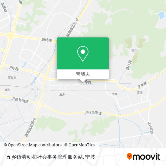 五乡镇劳动和社会事务管理服务站地图