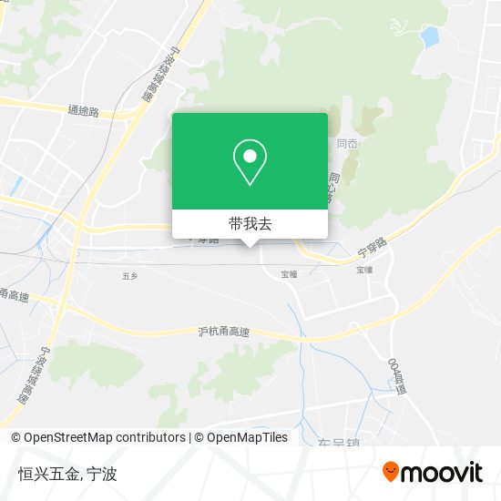 恒兴五金地图