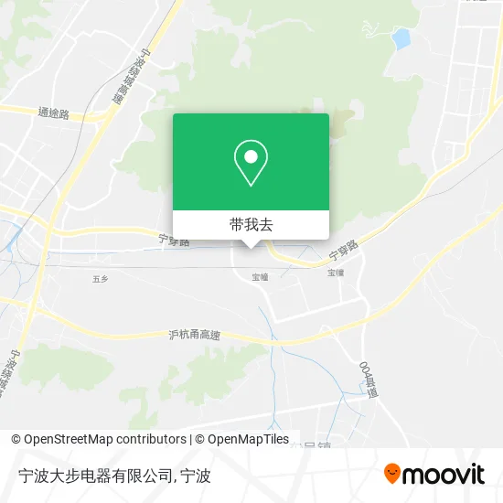 宁波大步电器有限公司地图