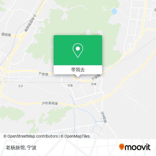 老杨旅馆地图