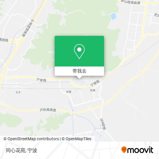 同心花苑地图