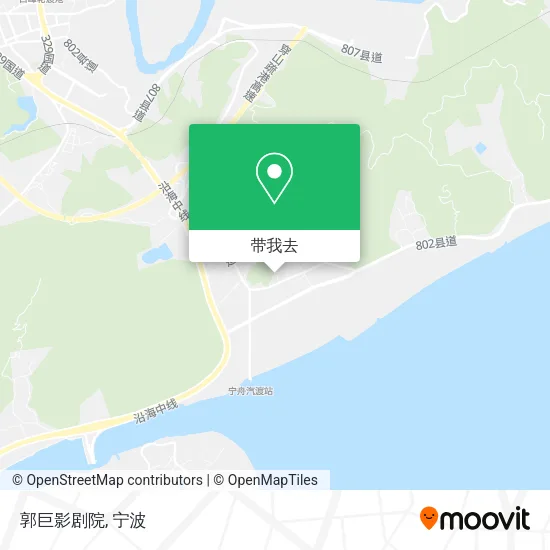 郭巨影剧院地图