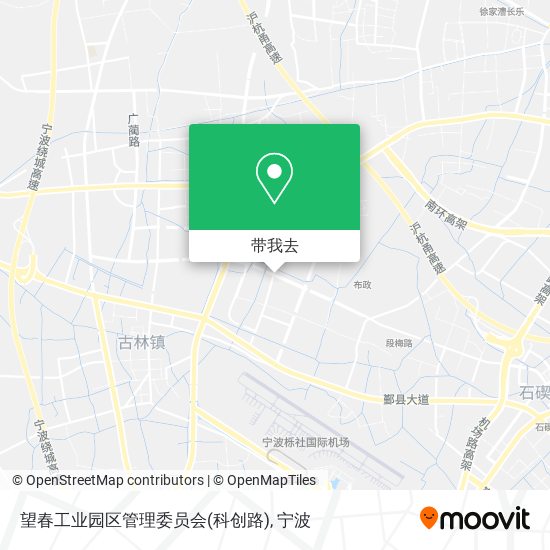 望春工业园区管理委员会(科创路)地图