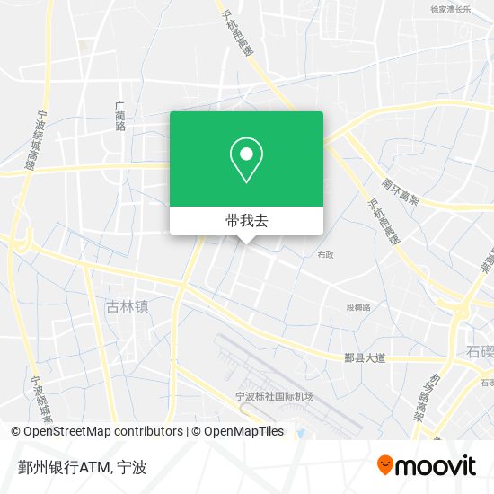 鄞州银行ATM地图