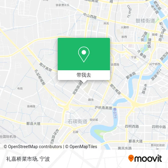 礼嘉桥菜市场地图