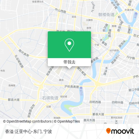 香溢·泛亚中心-东门地图
