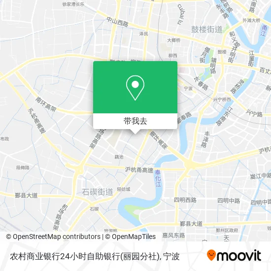 农村商业银行24小时自助银行(丽园分社)地图