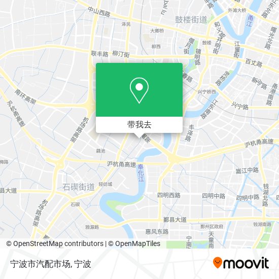 宁波市汽配市场地图