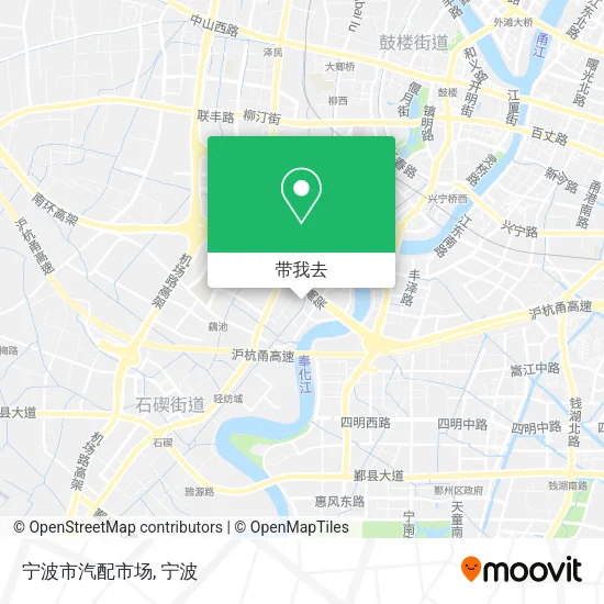 宁波市汽配市场地图