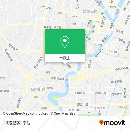 顺发酒家地图