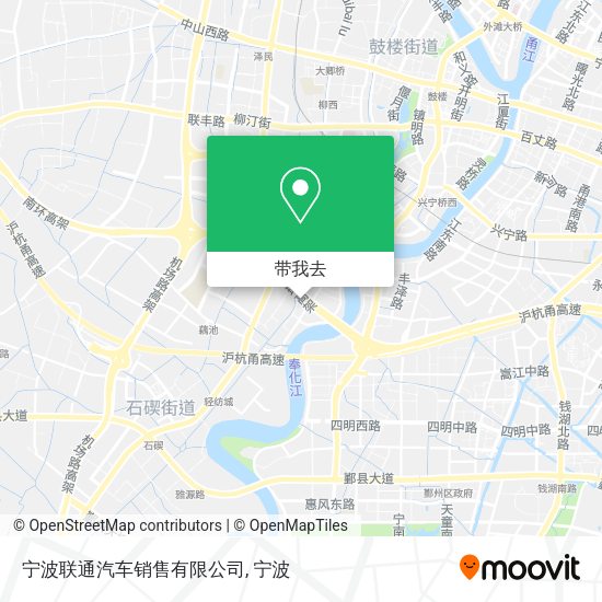 宁波联通汽车销售有限公司地图