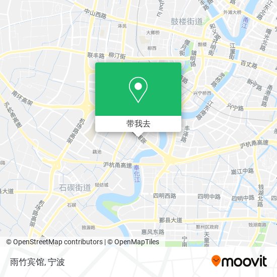 雨竹宾馆地图
