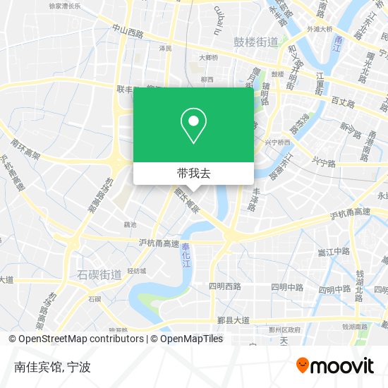 南佳宾馆地图