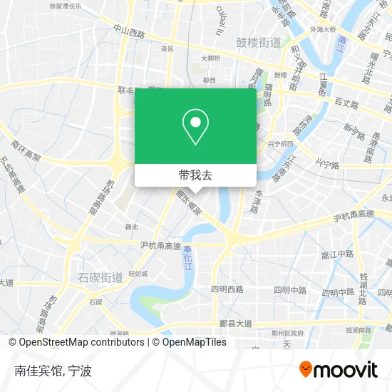 南佳宾馆地图