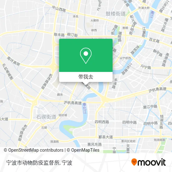 宁波市动物防疫监督所地图