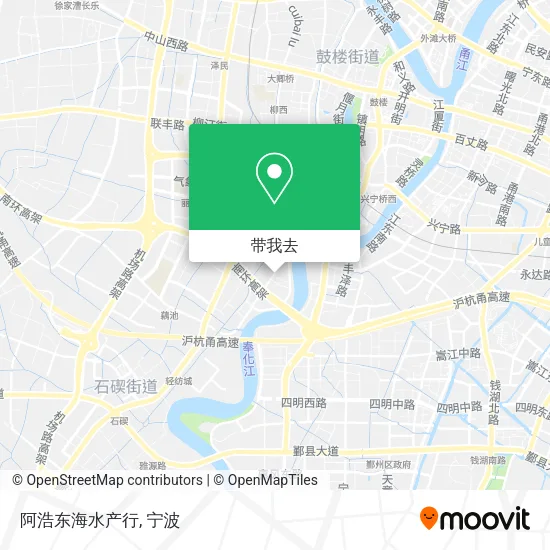 阿浩东海水产行地图