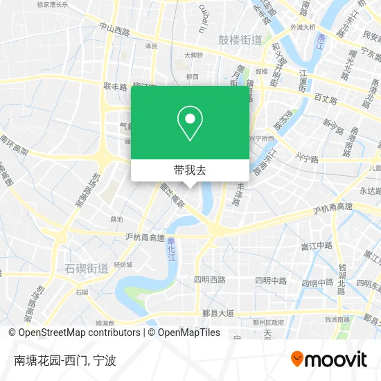南塘花园-西门地图
