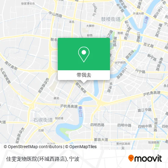 佳雯宠物医院(环城西路店)地图