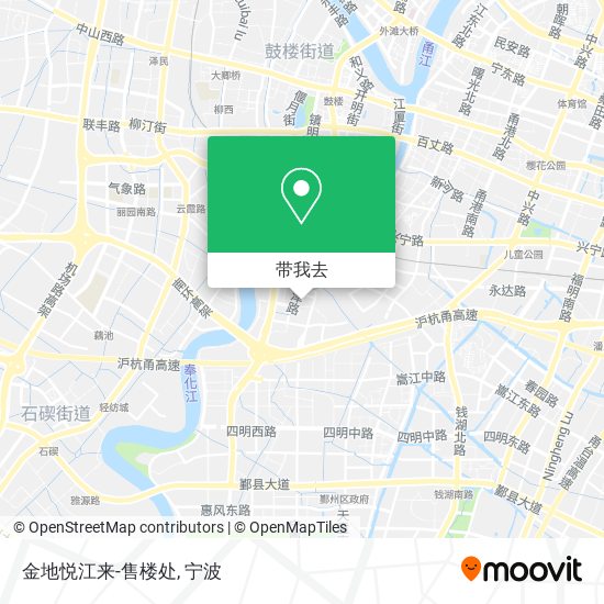 金地悦江来-售楼处地图