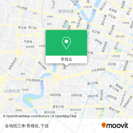 金地悦江来-售楼处地图